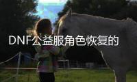 DNF公益服角色恢复的十大常见问题